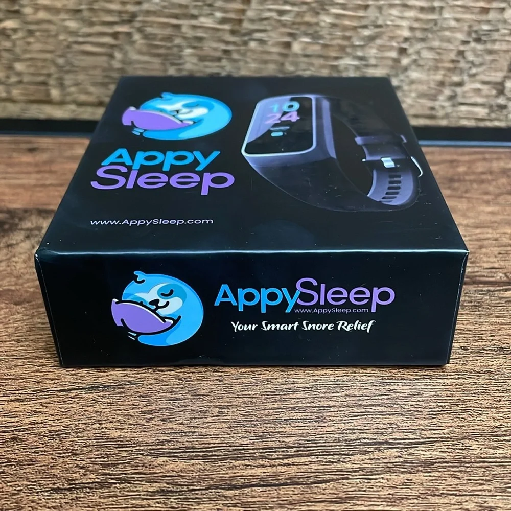 AppySleep Anti Snoring Wristband Watch Smartphone *ANDROID DEVICES ONLY* NWT